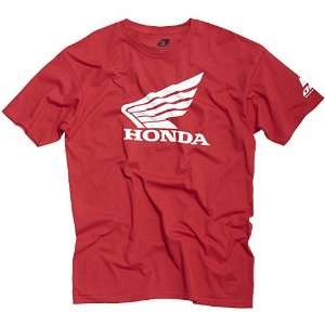   Casual T Shirt/Tee w/ Free B&F Heart Sticker Bundle   Red / X Large