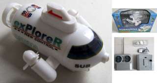 Mini Remote RC Radio Control Submarine Boat Diving Toy #8836  
