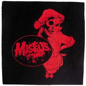  The Misfits Music Band Stitch Patch   Waitress Logo Arts 