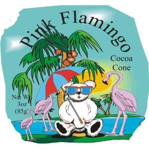 Pink Flamingo Cocoa Cone  Grocery & Gourmet Food