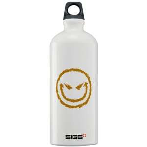  Sigg Water Bottle 1.0L Smiley Face Smirk 