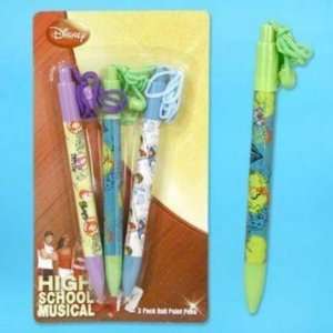  Pen 3 Pack Retract W/Rope High School Musical Case Pack 48 
