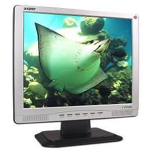  17 DVI/VGA TFT LCD Flat Panel Monitor w/Speakers (Silver 