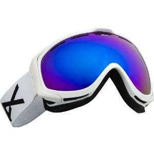  Anon 2010 HawkEye Painted (White/Blue Solex) Goggles 