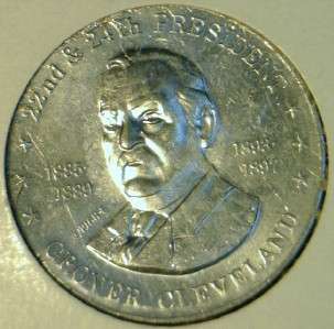   Cleveland Commemorative Mr. President Shell Game Medal   Token   Coin