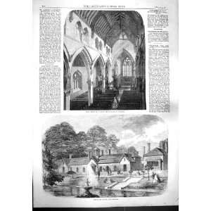  1861 CHURCH ST. LUKE PANCRAS ROYAL AVIARY WINDSOR