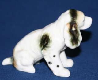 Vintage Made in Japan Spaniel Dog Figurine Clover Mark  
