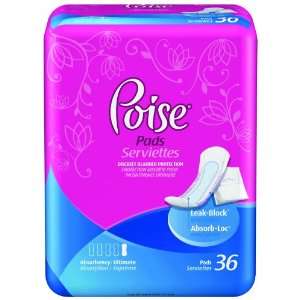  Poise Pads Ultimate Coverage, Poise Ultimate Pads Xtra, (1 