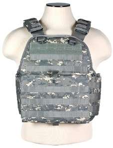   RIG KEVLAR ARMOR PLATE CARRIER ONLY TACTICAL VEST ARMY ACU CAMO  