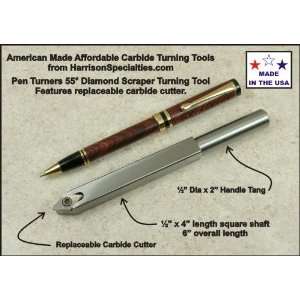  Pen Turners 55° Diamond Carbide Wood Turning Tool   Mini 