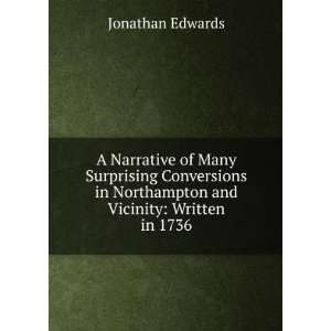   and Vicinity Written in 1736 (9785872340454) Jonathan Edwards Books