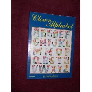  Clown Alphabet Counted Cross Stitch Chart: Everything Else