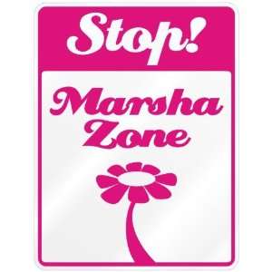  New  Stop  Marsha Zone  Parking Sign Name