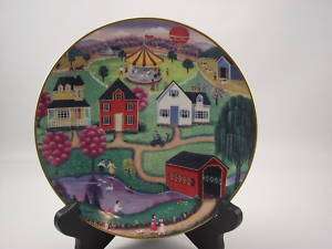 Spring Fair Steven Klein Folk Art LE Collector Plate  
