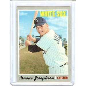  DUANE JOSEPHSON 1970 TOPPS, #263, CHICAGO WHITE SOX 