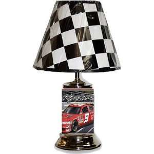  Kasey Kahne 18 Tall Table Lamp with shade: Sports 
