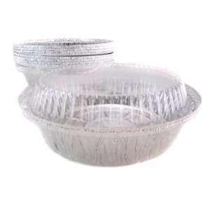  7 Round foil container with clear plastic dome lid #270P 