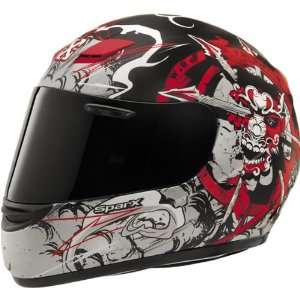 SparX Demon Wars S 07 Special Edition Street Bike Motorcycle Helmet 