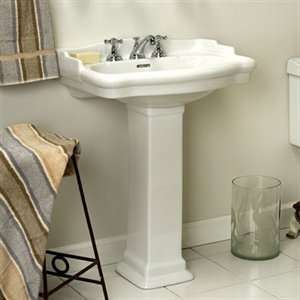  Barclay 3 844BQ Stanford Pedestal Sink