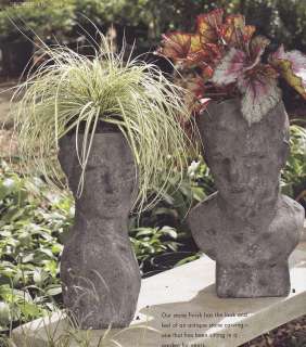 NAPA Home & Garden Relics Collection Man & Woman Antique Stone Finish 