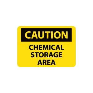  OSHA CAUTION Chemical Storage Area Safety Sign: Home 