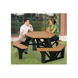  Heavy Duty Hex Picnic Table: Patio, Lawn & Garden