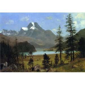   Oil Paintings: Longs Peak, Estes Park, Colorado Oil Painting Canvas