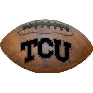  TCU Horned Frogs Mini Leather Football: Sports & Outdoors