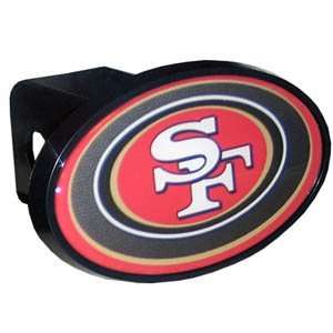 San Francisco 49ers Officially licensed NFL plastic hitch cover For 