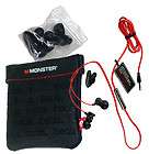 Monster ibeats Beats by Dr Dre HIGH RESOLUTION Black Red Earbud 