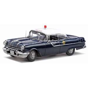   Star 1/18 Nassau NY 1955 Pontiac Starchief Police Car Toys & Games