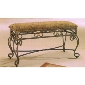  Trona metal padded bedroom bench: Home & Kitchen