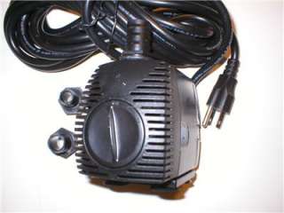 525GPH *20 Ft. Cord* Submersible Pond / Fountain Pump  