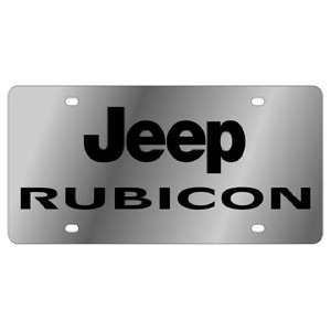 Jeep Rubicon License Plate