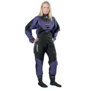  Typhoon Scuba Diving Dry Suit with Rock Boots   Womens 