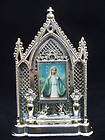 Vintage Catholic Altar ornate Shrine Blessed Virgin Mary Assumption 