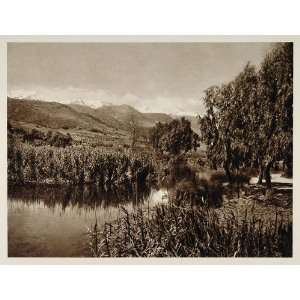   West Crete Cretan Landscape   Original Photogravure