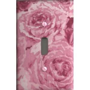  Single Toggle Plate   Pink Roses: Home Improvement