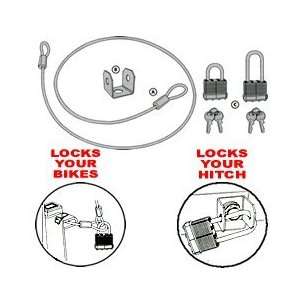  Thule Lock Kit for Thule Hitching post bike racks #91950 