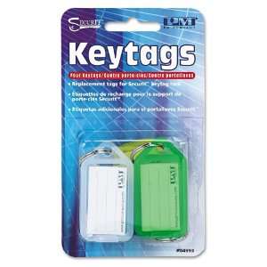  PAP MF Extra Color Coded Key Tags for Key Tag Rack, 1 1/8 
