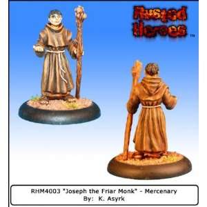     Rusted Heroes Joseph the Friar Monk   Mercenary Toys & Games