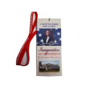  Barack Obama Inauguration Pass Case Pack 24: Everything 