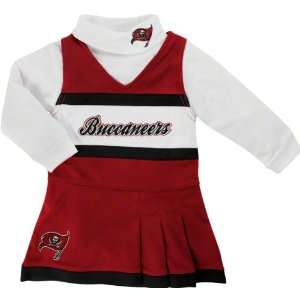  Reebok Tampa Bay Buccaneers Toddler (2T 4T) Cheer Uniform 