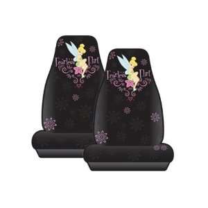    2 Front Seat Covers   Tinkerbell Fearless Flirt: Automotive