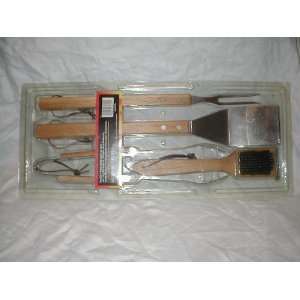  Deluxe 4 Piece Barbeque Tool Set
