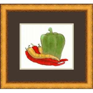  Pepper Sauce by Barbie Tidwell   Framed Artwork