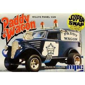  Paddy Wagon Willys Police Panel Van 1 25 Snap Kit MPC 