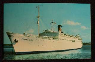 1950s SS Bahama Star Eastern Steamship Nassau Miami FL  