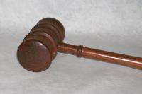 Vintage Old Wood Wooden Used Gavel Nice Piece FREE SHIP  