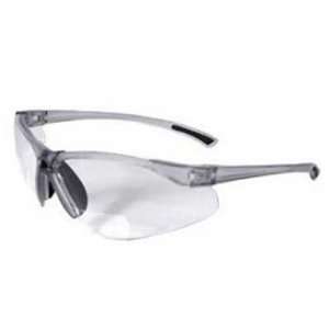   C2 Bifocal Safety Glasses Clear Lens   + 2.5 Lens